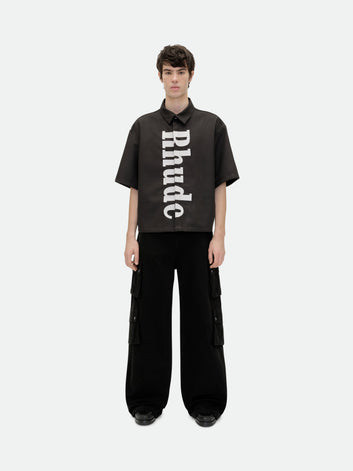 RHUDE VERT LOGO SHIRT