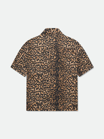 LEOPARD BOXY WORK SHIRT