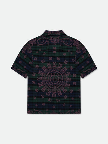 PAISLEY FLANNEL BOXY SHIRT