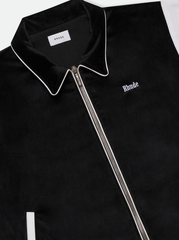 MANCINO VELOUR TRACK JACKET