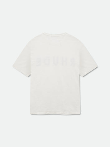 RHUDE LOGO SLUB TEE