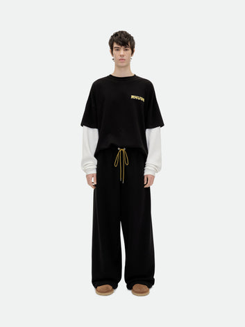 RHUDE STEEL DOUBLE-LAYERED TEE