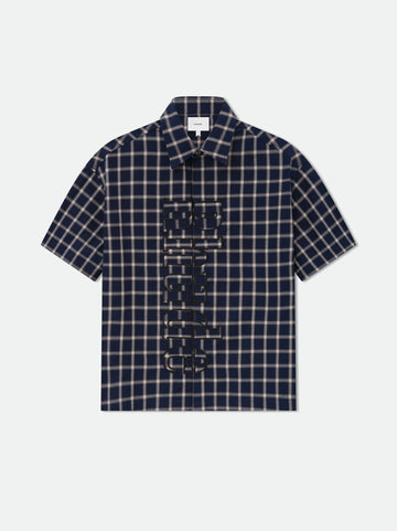 RHUDE VERT LOGO SHIRT