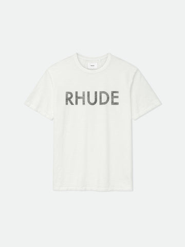 RHUDE LOGO SLUB TEE